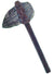 Silver Stone Prehistoric Caveman Axe Costume Weapon