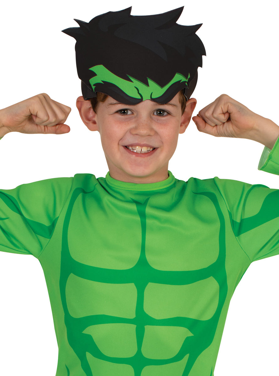 The Hulk Classic Boys Marvel Superhero Costume - Close Image 1