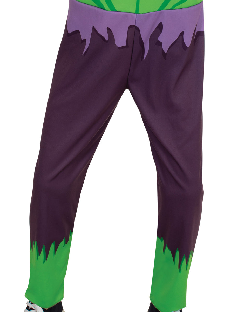 The Hulk Classic Boys Marvel Superhero Costume - Close Image 2
