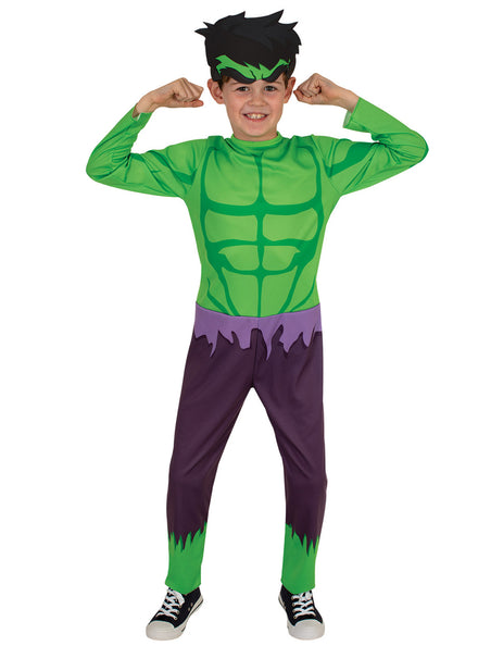 The Hulk Classic Boys Marvel Superhero Costume - Main Image