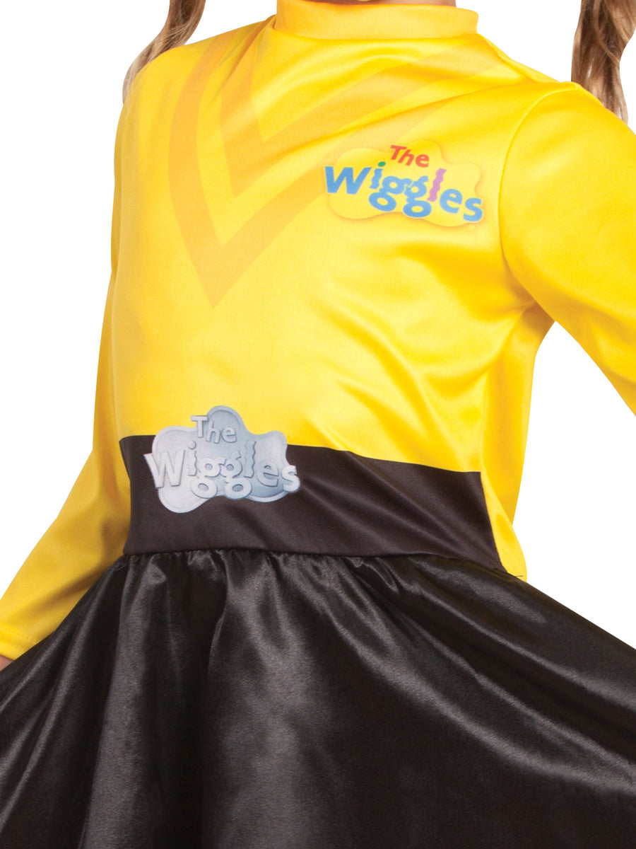 The Wiggles Girls Classic Yellow Costume Dress - Close Image