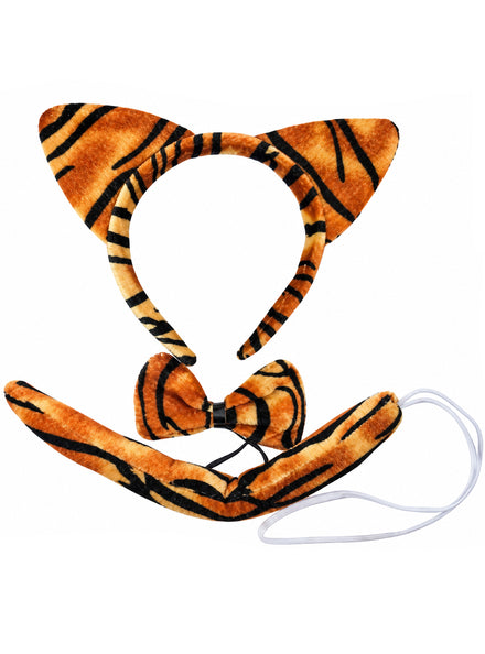 Tiger Print 3 Piece Accessory Set