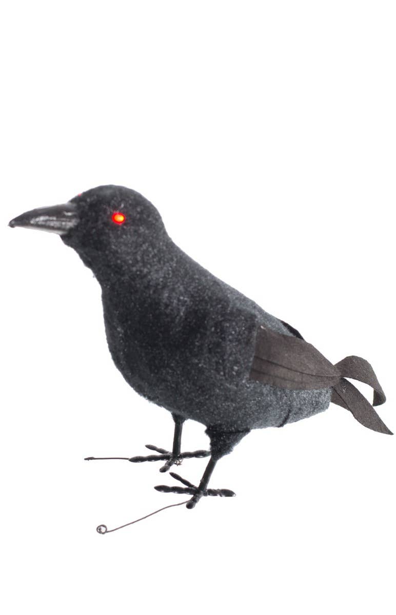 Glowing Eyes Black Raven Edgar Allen Poe Halloween Horror Haunted House Decoration Main Image