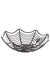 Black Spiderweb Halloween Candy Basket Main Image