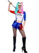 Daddy's Lil Devil Women's Sexy Harley Quinn Inspired Costume Main Image