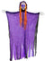 Light Up Purple and Orange Creepy Doll Hanging Halloween Prop - Main Image