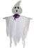 Fluffy White Light Up Ghost Child Friendly Halloween Decoration