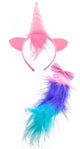 Image of Magical Unicorn Kids Headband and Tail Set