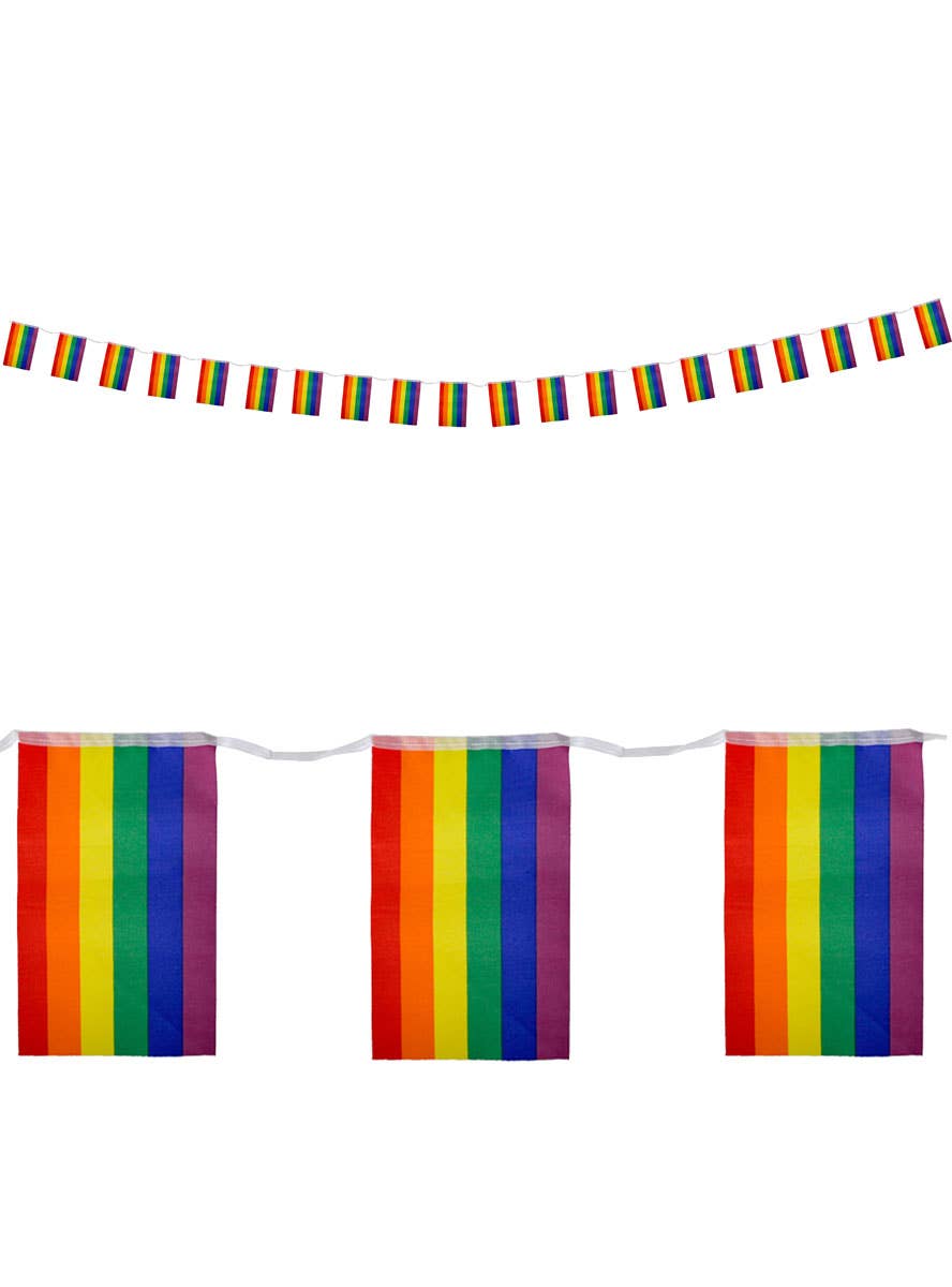 Set of 20 Rainbow Flag Party Decoration Bunting