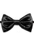 Metallic Black Costume Bow Tie