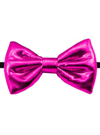 Metallic Pink Costume Bow Tie