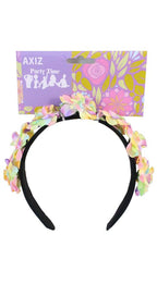 Rainbow Flower Headband Costume Accessory