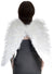 White Feather Angel Wings with Silver Glitter - Main Image