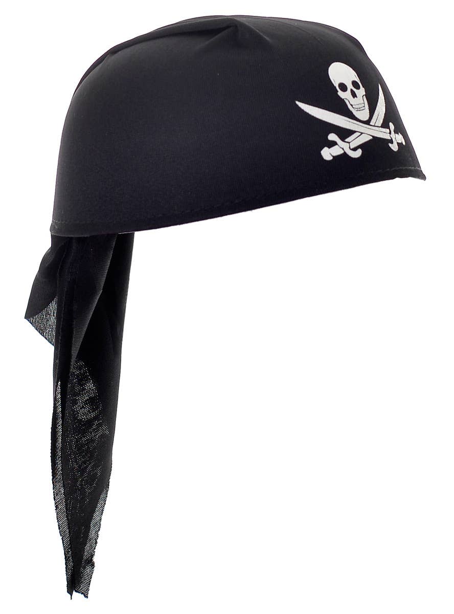 Kids Black Pirate Hat | Skull and Crossbones Pirate Costume Hat