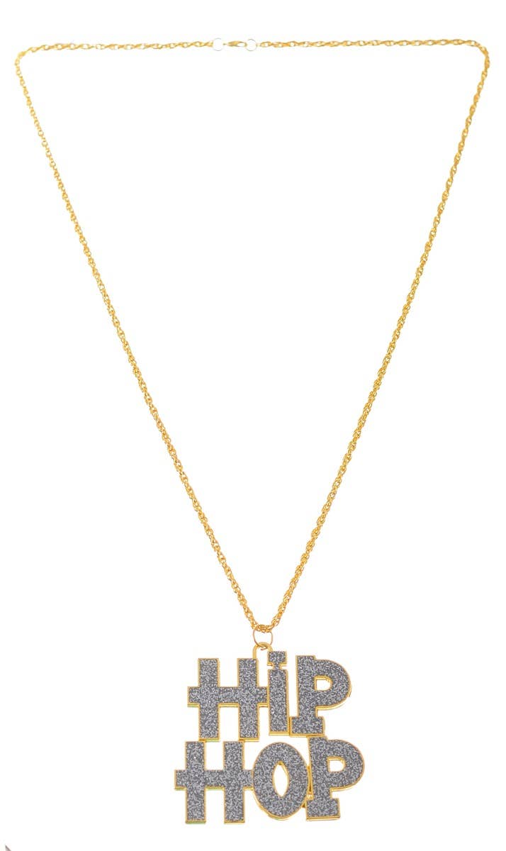 Hip Hop Bling Rapper Chain | 90s Costume Accessory