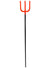 Red and Black Plastic Devil Pitchfork