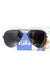 Black Frame Aviator Costume Glasses
