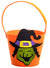 Orange Witch Trick or Treat Bucket