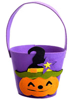 Purple Pumpkin Trick or Treat Bucket