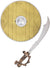 Swashbuckling Gold and Silver Pirate Sword and Shield Costume Accessory Set