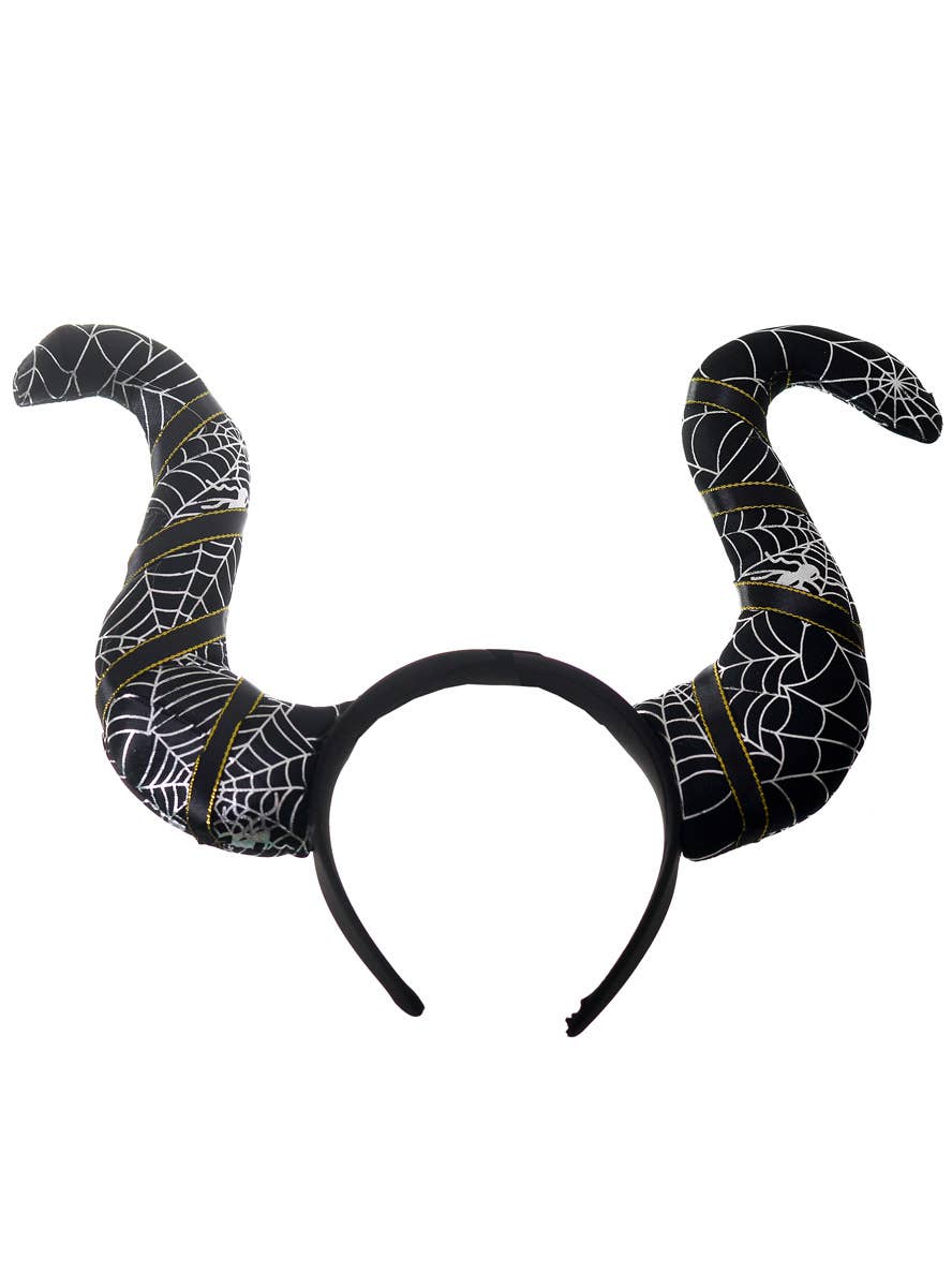 Black Maleficent Costume Horns on Headband