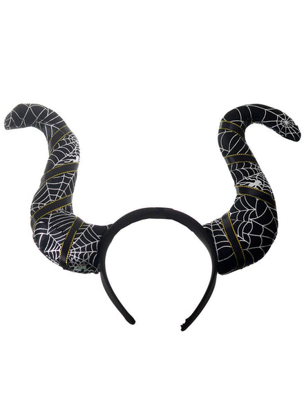 Black Maleficent Costume Horns on Headband