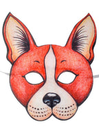 Oramge Dog Mask Costume Accessory for Kids