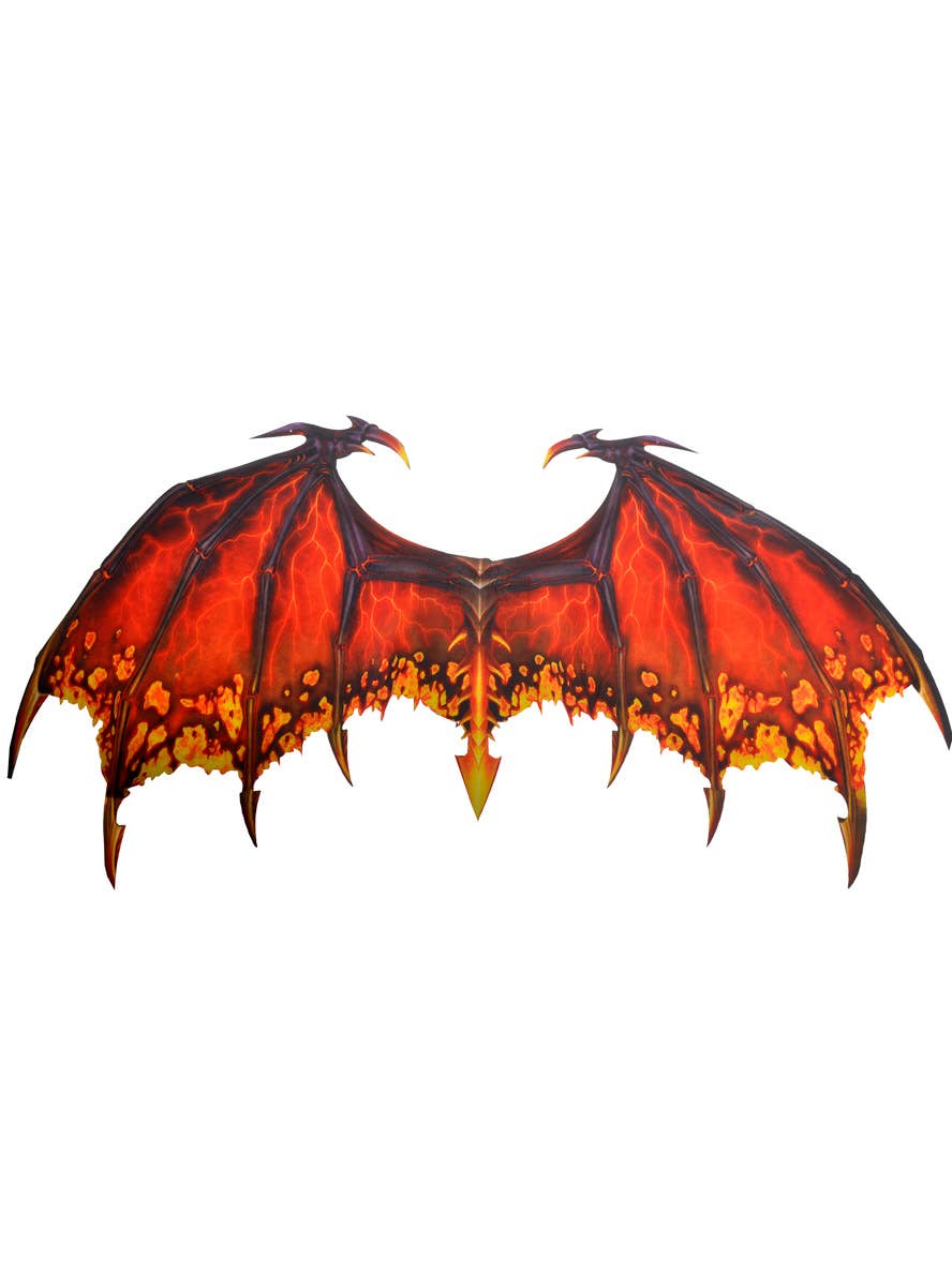 Red Fire Dragon Costume Wings