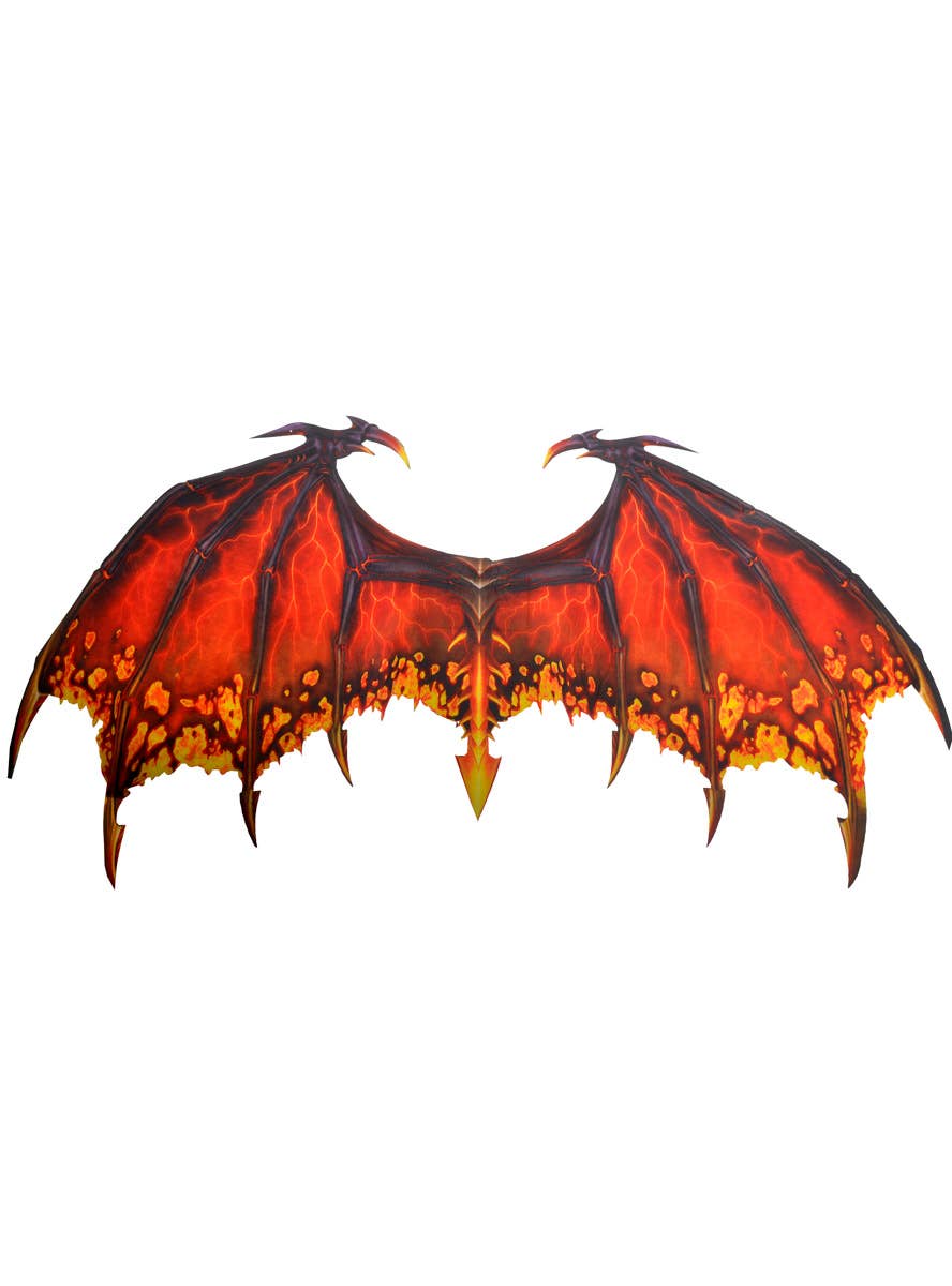 Fire Dragon Costume Wings | Large Red Dragon Wings Costume Accessory