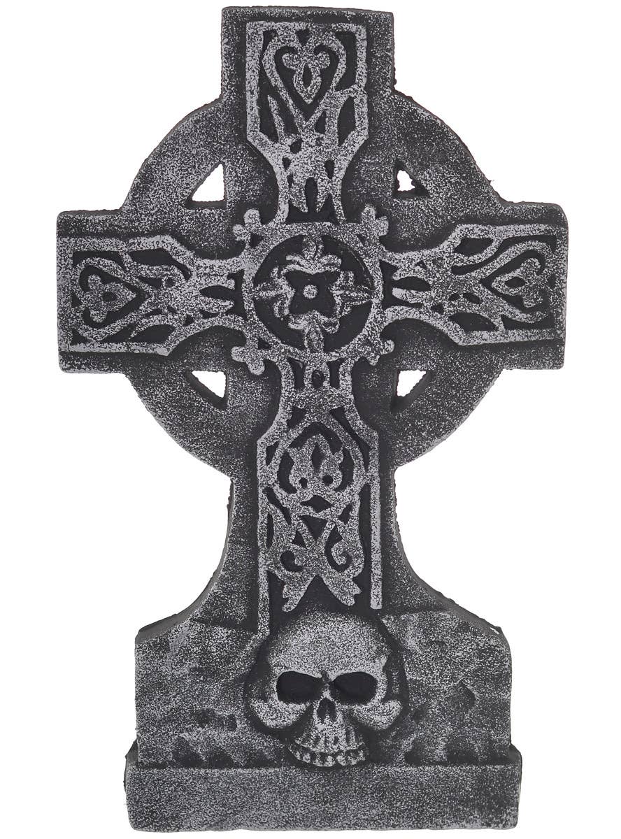 Cross Tombstone Halloween Decoration