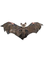 Hanging Brown Bat Spooky Halloween Haunted House Decoration Main Image