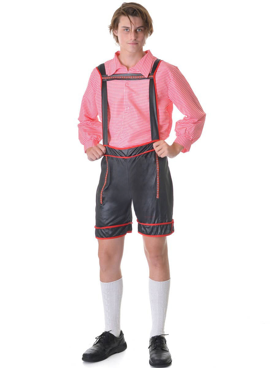 Bavarian Beer Man Red Oktoberfest Mens Costume