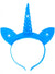 Blue Flashing Light Up Unicorn Horn