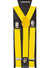 Yellow Suspenders with Adjustable Straps