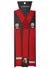 Stretchy Red Costume Braces