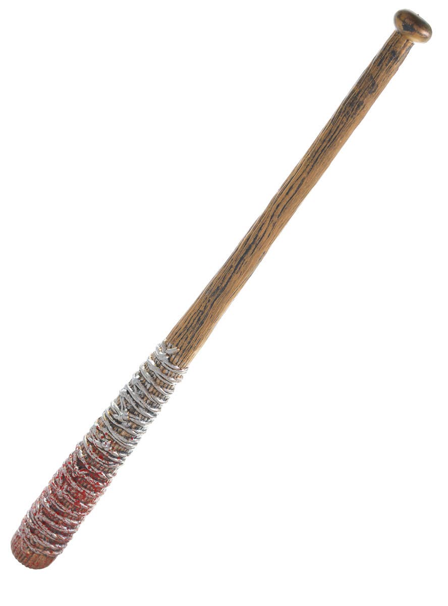 Image of Bloody Barbed Wire Baseball Bat Halloween Negan Weapon