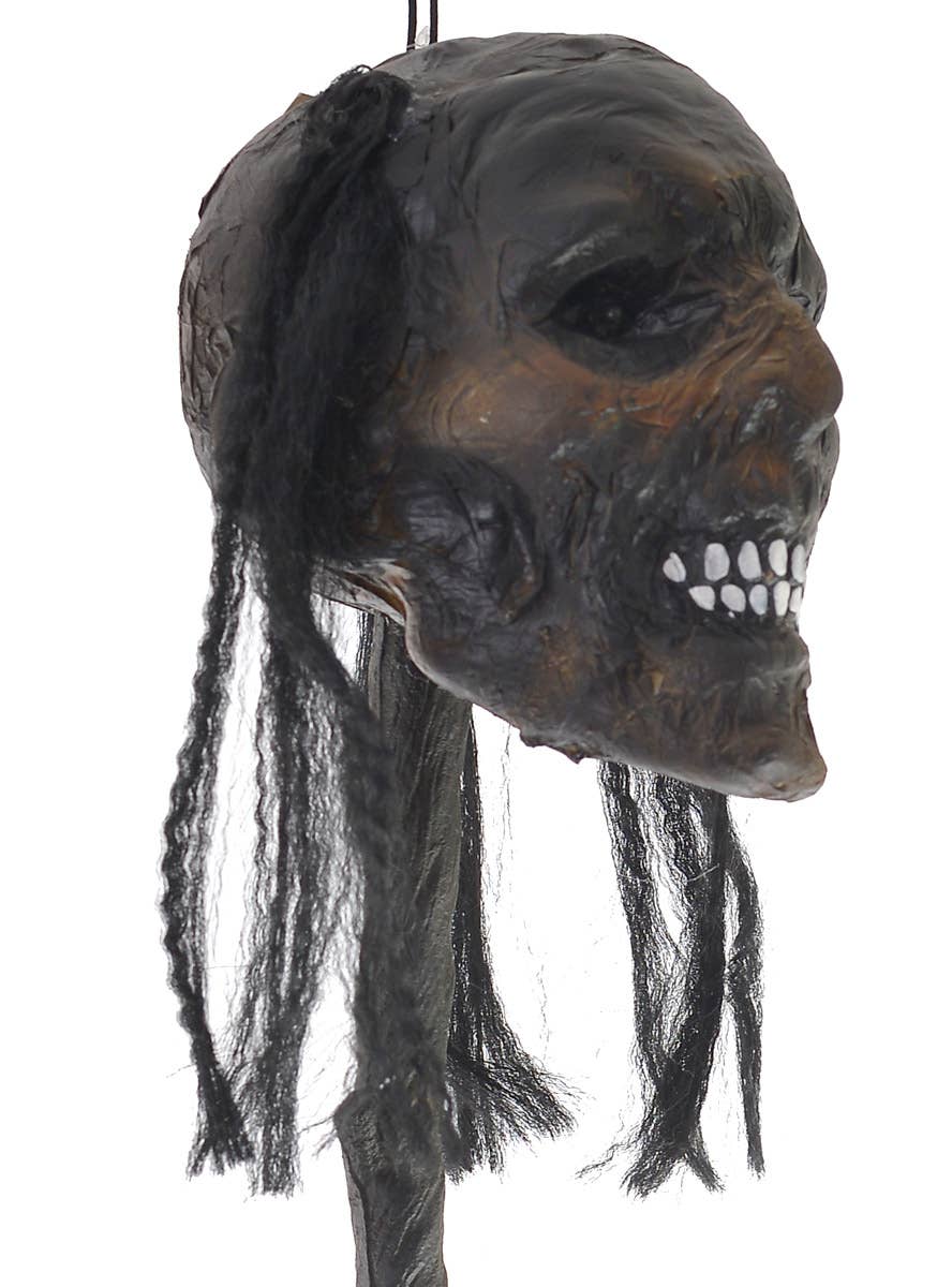 Hanging Shrunken Head Prop Close Image