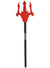 Devil Head Red Pitchfork Costume Weapon