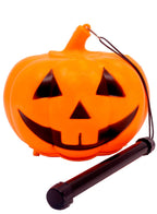 Orange Pumpkin Trick or Treat Safety Light with Noise - Main Image