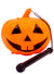 Orange Pumpkin Trick or Treat Safety Light with Noise - Main Image