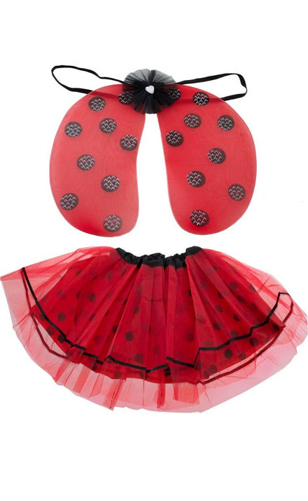 Image of Ladybug Girls Costume Accessory Set