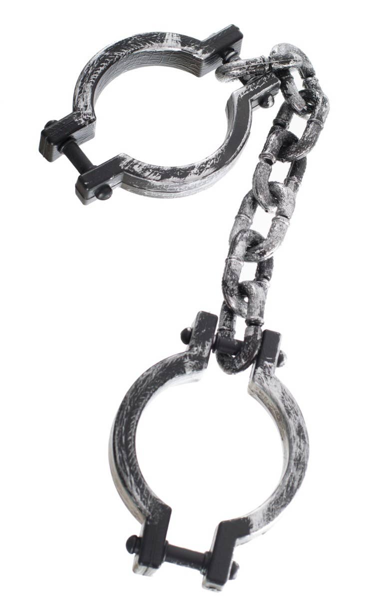 Image of Death Row Ankle Shackles Costume Accessory