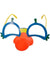 Funny Clown Glasses with Red Clown Nose