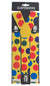 Yellow Spotted Clown Suspender Braces Circus Costume Accessory