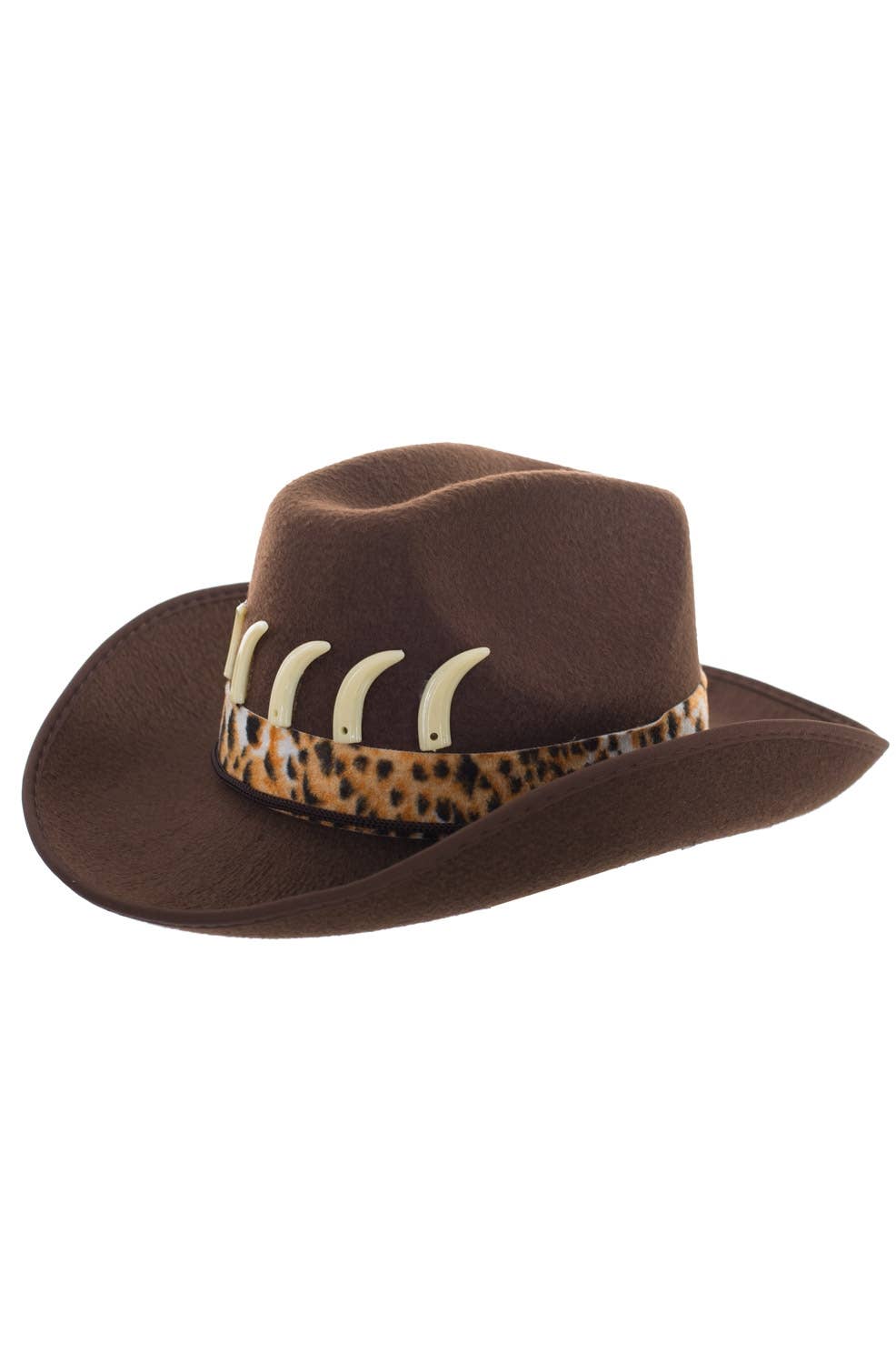 Adult's Brown Crocodile Dundee Outback Hunter Hat View 2