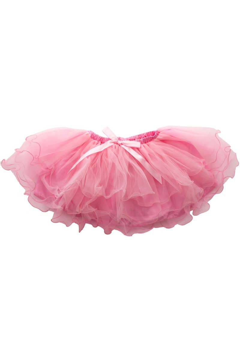 Image of Fluffy Light Pink Layered Girls Costume Tutu