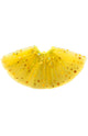 Layered Yellow Women's Tutu With Holographic Dots Petticoat Costume Accessory Main Image