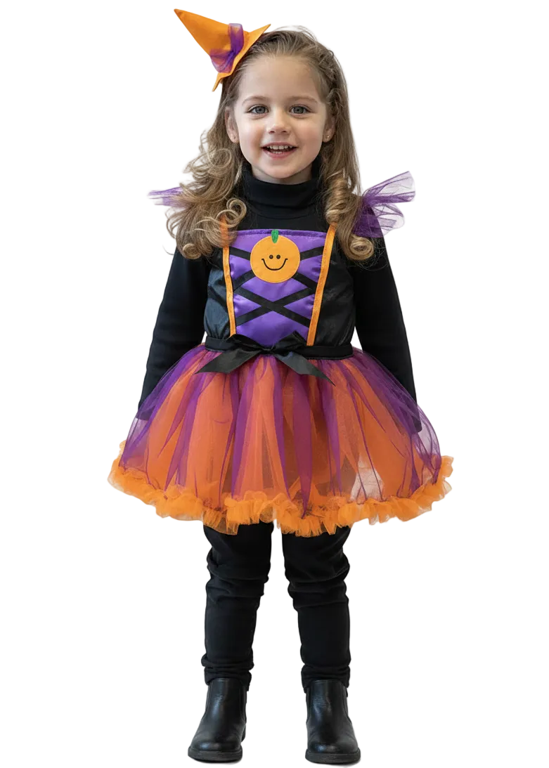 Witch Cutie Toddler Girls Halloween Costume - Main Image