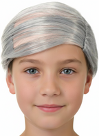 Image of Funny Old Man Toddler Boy's Comb Over Costume Wig - Front Image