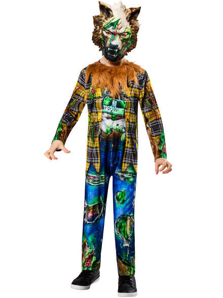 Halloween Boys Toxic Werewolf Costume - Main Image